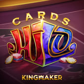 Cards Hi Lo casual table on Tong-Its