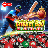 Cricket Ball Roulette live table on Tong-Its